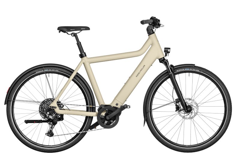 Riese & Müller Culture touring, biscuit 400 Wh, Bosch perf line SX,  56cm, Suspensionkit, RX Chip